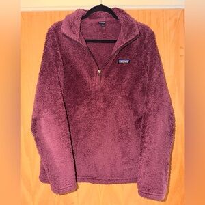 Patagonia Maroon Fleece Jacket